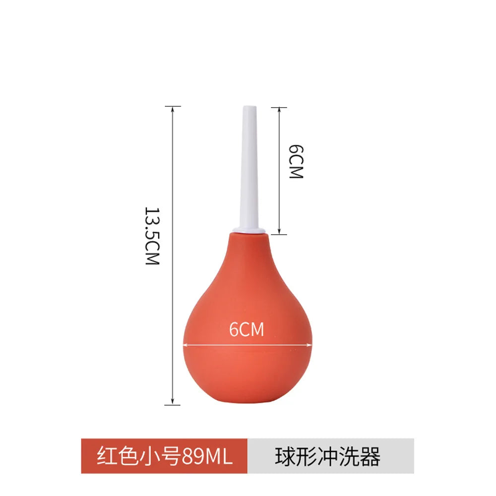 Enema Bulb Syringe Enema Anal Vagina Douche Cleaner Enema Anal Cleaning Container Tools Feminine Hygiene Products 89/160/224ml