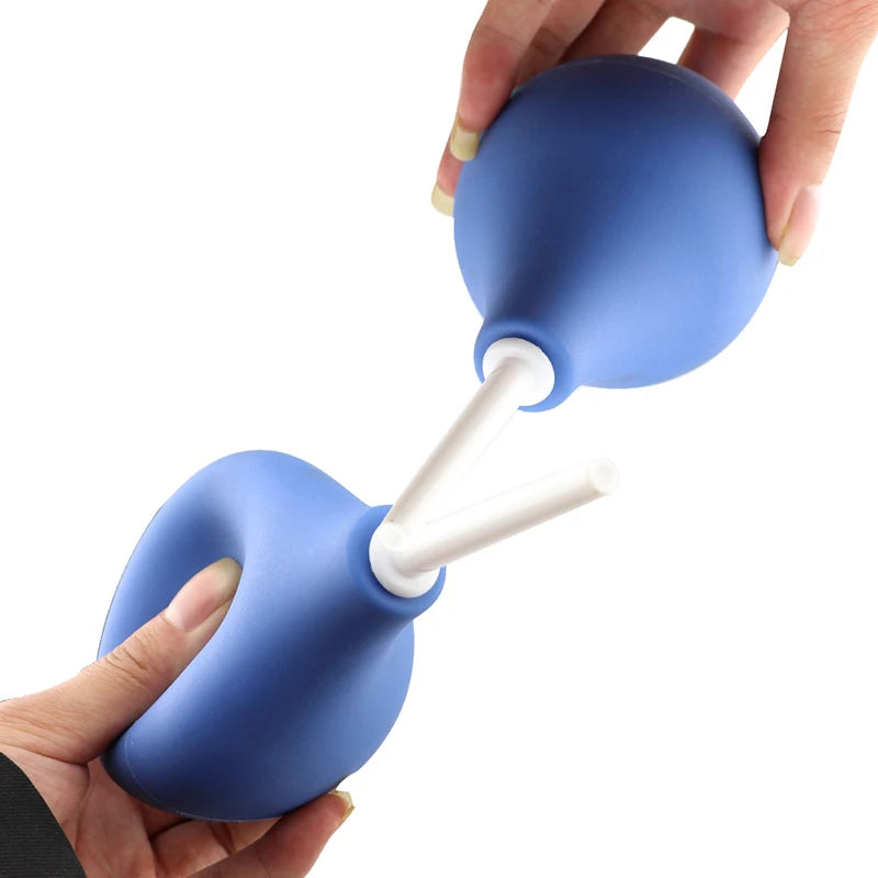 Enema Bulb Syringe Enema Anal Vagina Douche Cleaner Enema Anal Cleaning Container Tools Feminine Hygiene Products 89/160/224ml