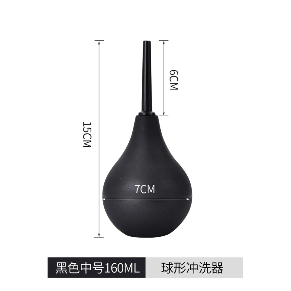 Enema Bulb Syringe Enema Anal Vagina Douche Cleaner Enema Anal Cleaning Container Tools Feminine Hygiene Products 89/160/224ml