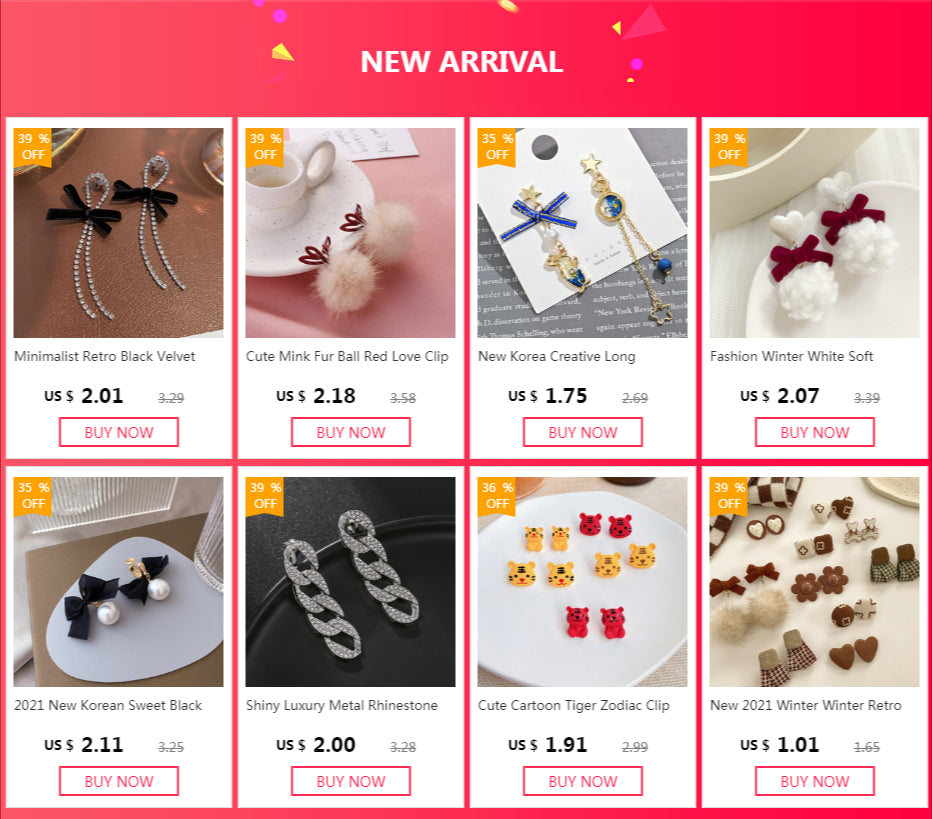 2020 New Spring Vintage Flower Geometric Round Clip on Earrings for Women Without Piercing Fashion Jewelry Ear Clips Wholesale