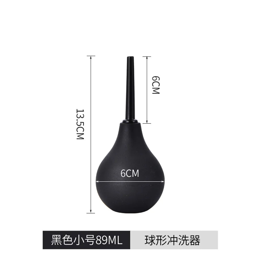 Enema Bulb Syringe Enema Anal Vagina Douche Cleaner Enema Anal Cleaning Container Tools Feminine Hygiene Products 89/160/224ml