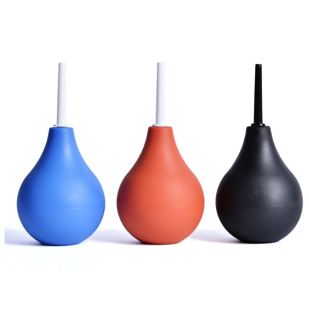 Enema Bulb Syringe Enema Anal Vagina Douche Cleaner Enema Anal Cleaning Container Tools Feminine Hygiene Products 89/160/224ml
