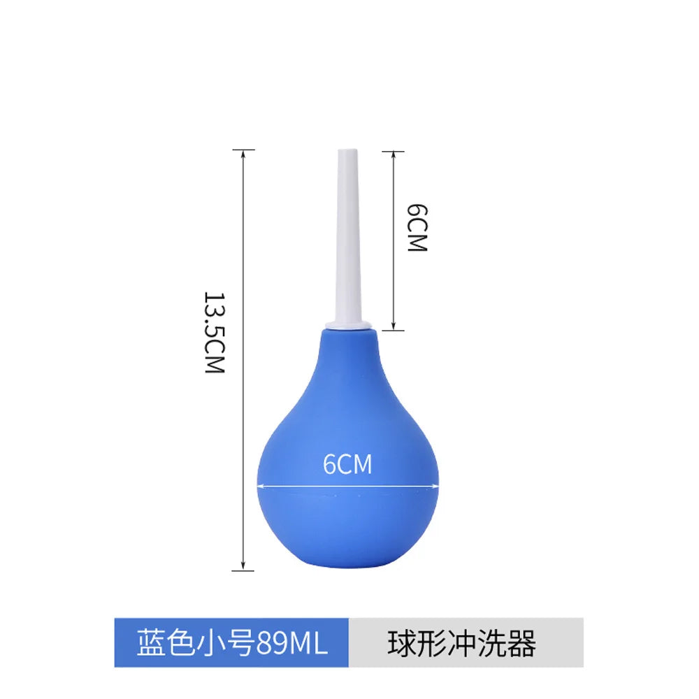 Enema Bulb Syringe Enema Anal Vagina Douche Cleaner Enema Anal Cleaning Container Tools Feminine Hygiene Products 89/160/224ml