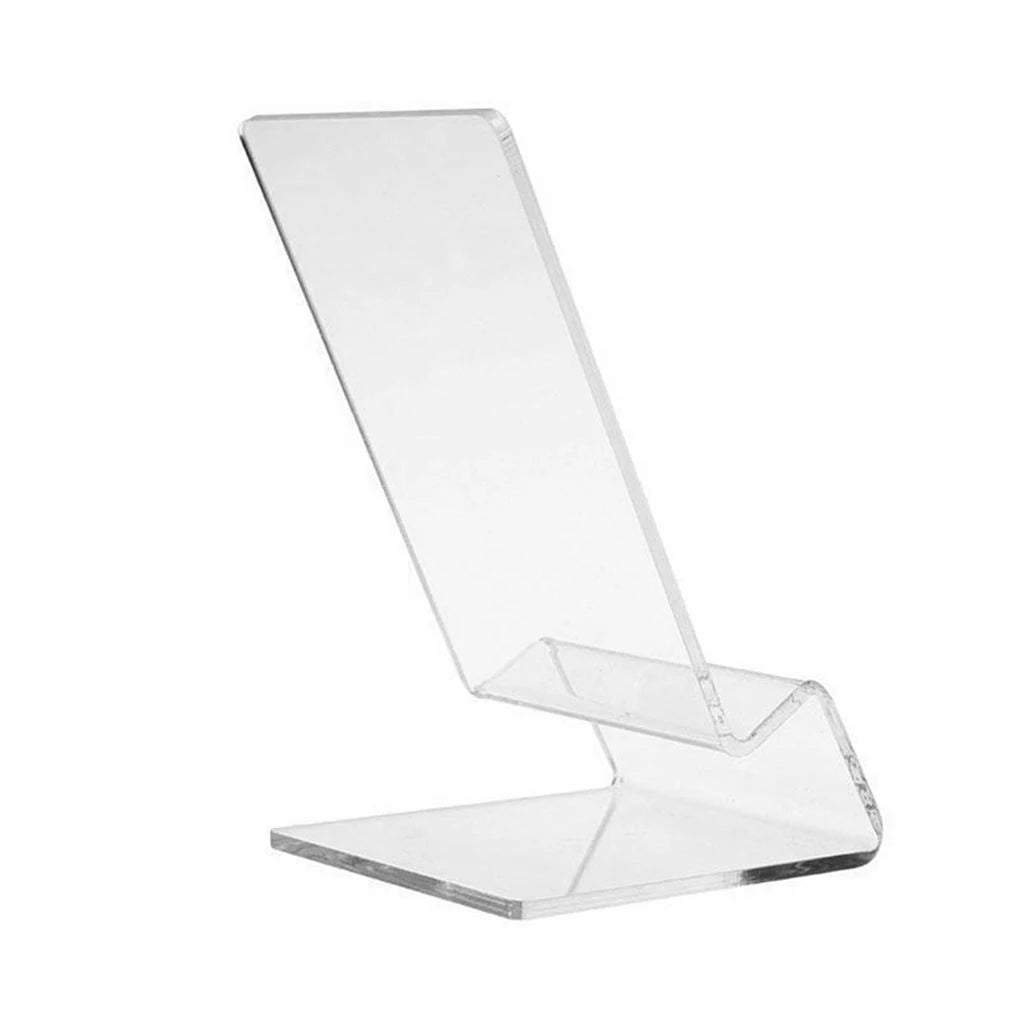Acrylic Cellphone Rack Indoor Storage Holders Compact Structure Mobile Phone Shelf Shop Use Simple Transparent Display Stand