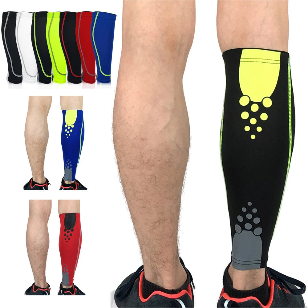 1 PCS Sports Calf Compression Sleeves for Men & Women - Calf Support Leg Compression Socks for Shin Splint & Calf Pain Relief