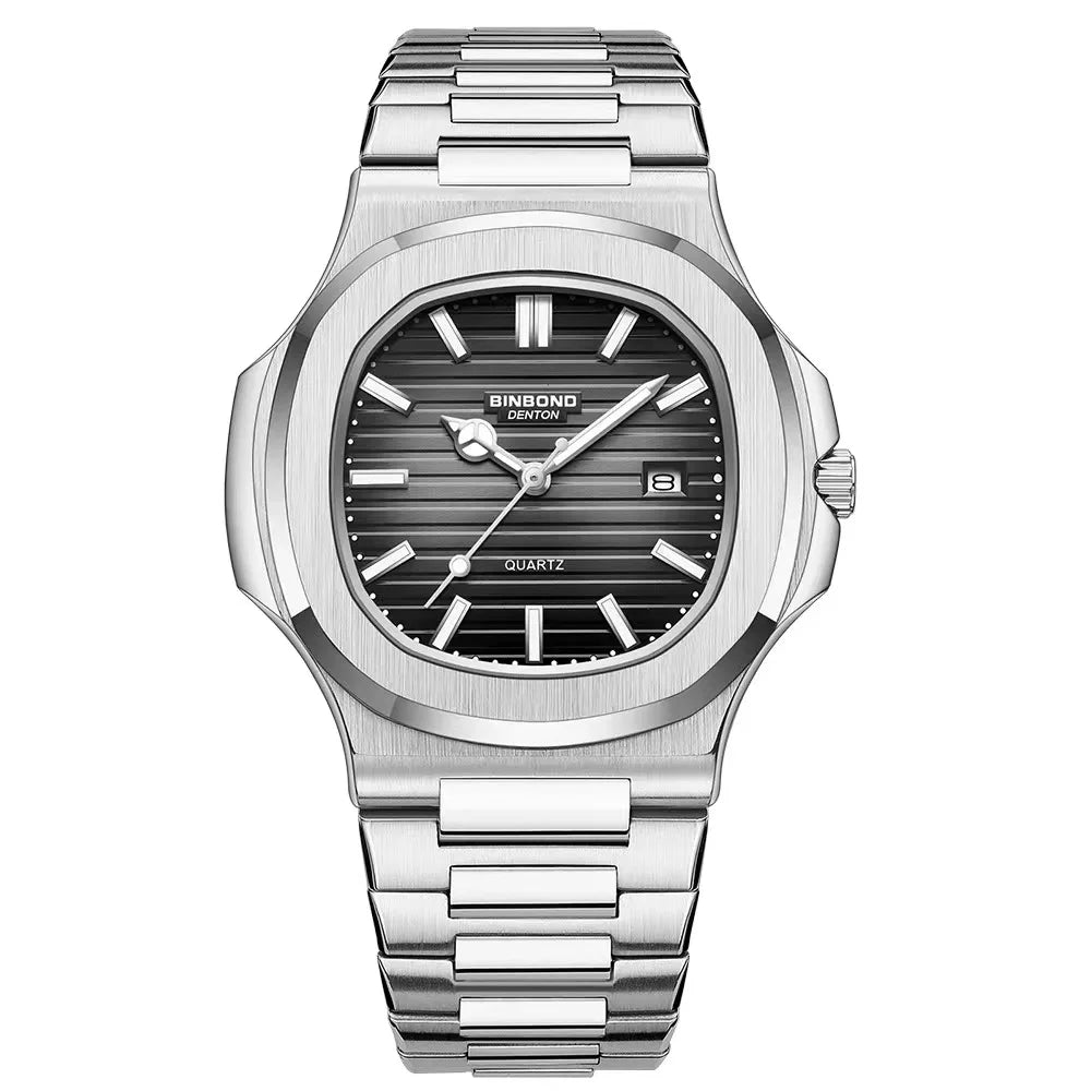 2025 New Top Brand Luxury Fashion Mens Watches Sport Waterproof Simple Ultra-Thin Watches Men Quartz Clock Relogio Masculino+Box