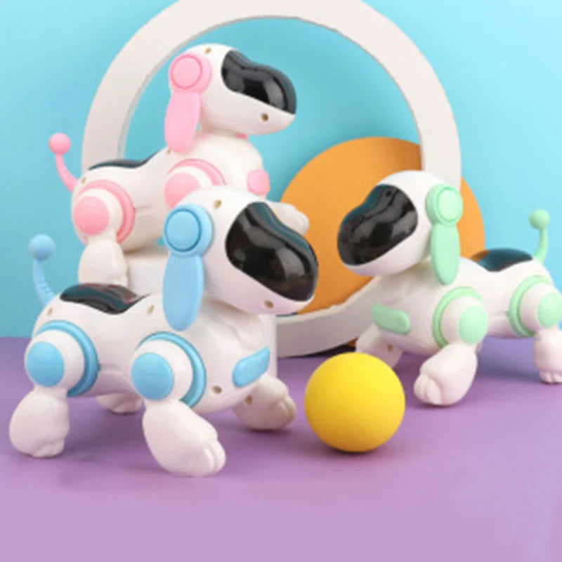 Children's Intelligent Electric Dog Pet Toy Electric Machine Lighting Intelligent Crawling Electronic Dog Toy Children's Gift