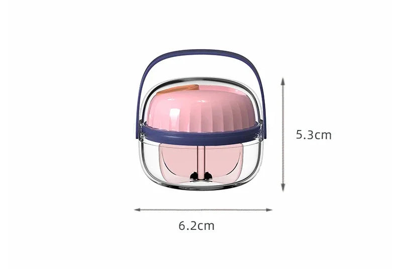 New Pill Organizer Waterproof Pill Box Portable Pill Case for Travel Vitamin Fish Oils Holder Container Medicine Storage Box