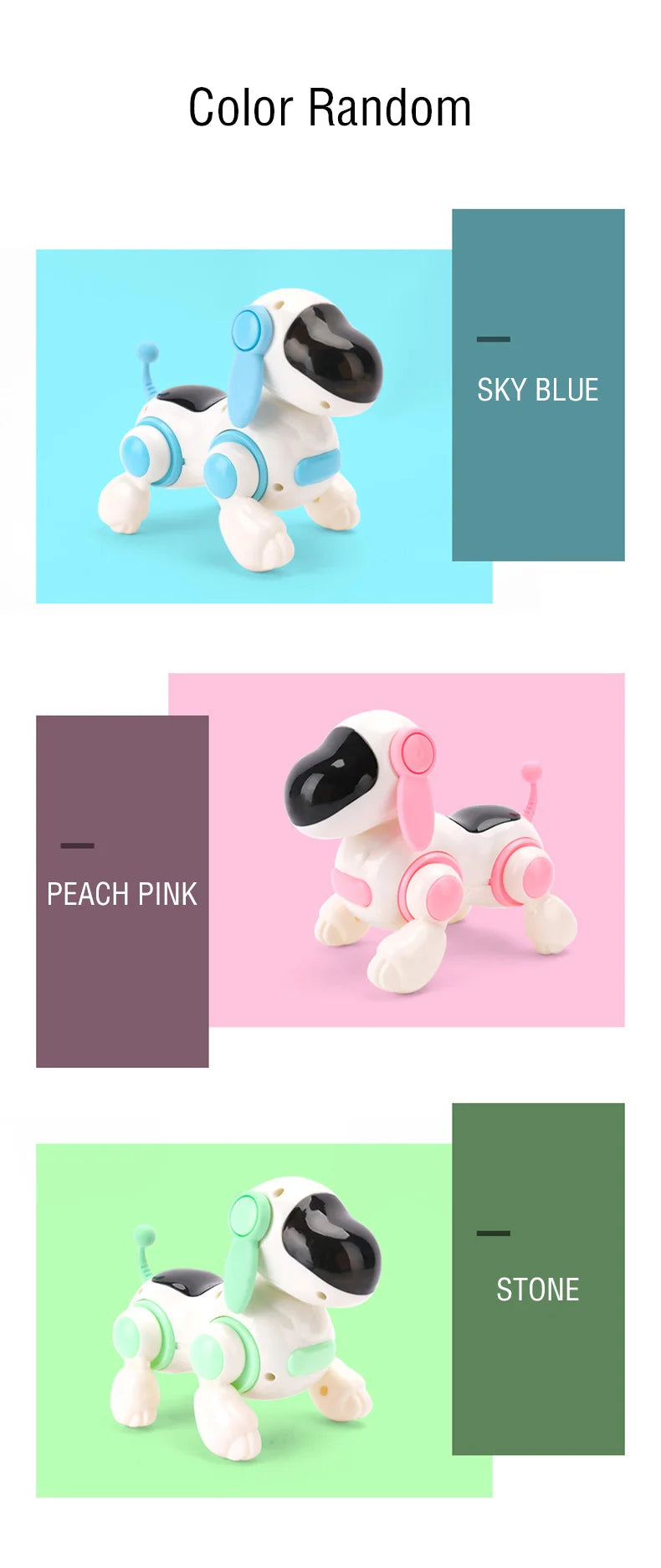 Children's Intelligent Electric Dog Pet Toy Electric Machine Lighting Intelligent Crawling Electronic Dog Toy Children's Gift