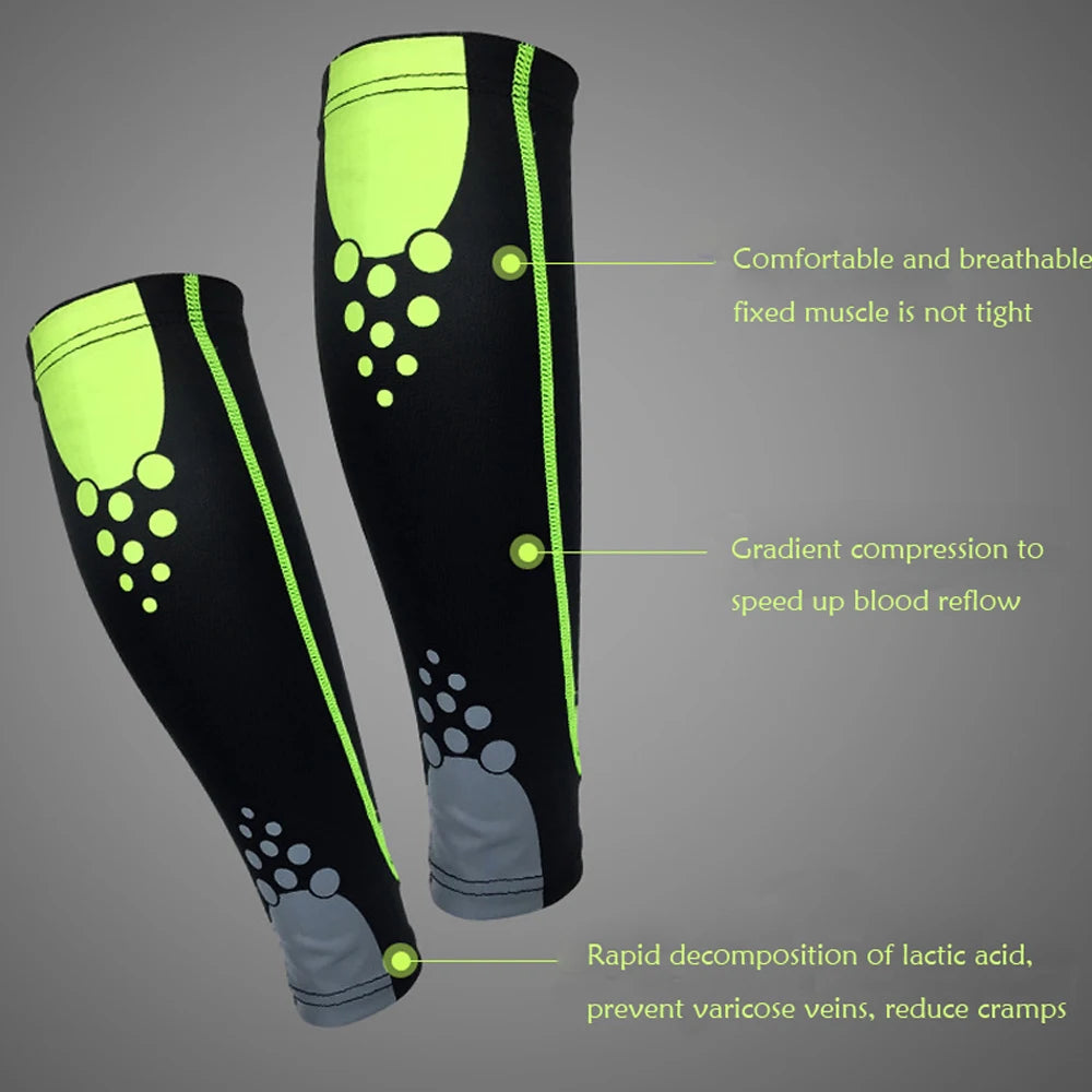 1 PCS Sports Calf Compression Sleeves for Men & Women - Calf Support Leg Compression Socks for Shin Splint & Calf Pain Relief