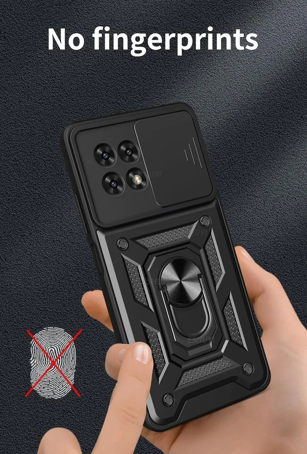 Military Armor Case For T-Mobile Revvl 7 Pro 5G T Phone 2 Pro 5G Cover Lens Protection Ring Stand Holder Coque Fundas