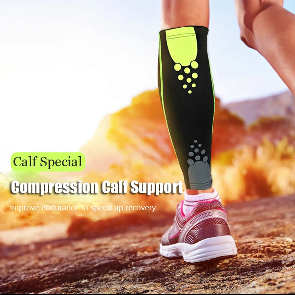 1 PCS Sports Calf Compression Sleeves for Men & Women - Calf Support Leg Compression Socks for Shin Splint & Calf Pain Relief