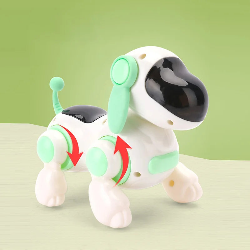 Children's Intelligent Electric Dog Pet Toy Electric Machine Lighting Intelligent Crawling Electronic Dog Toy Children's Gift