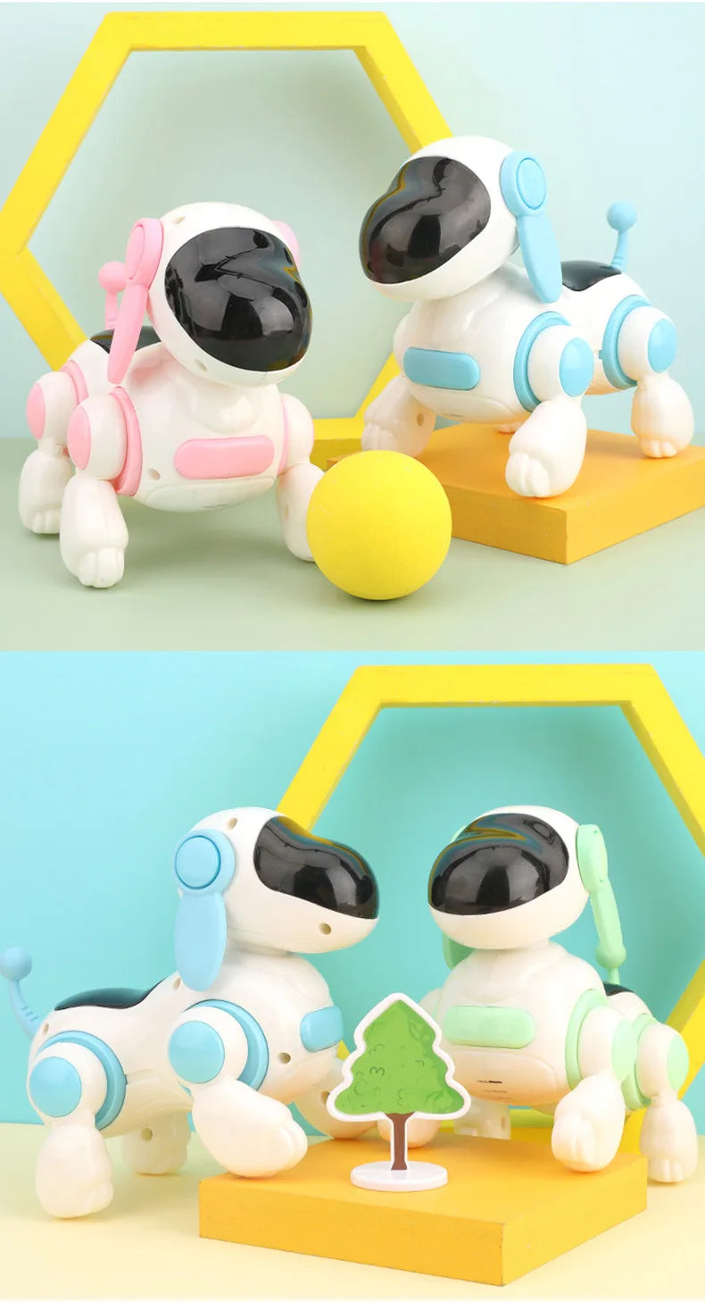 Children's Intelligent Electric Dog Pet Toy Electric Machine Lighting Intelligent Crawling Electronic Dog Toy Children's Gift