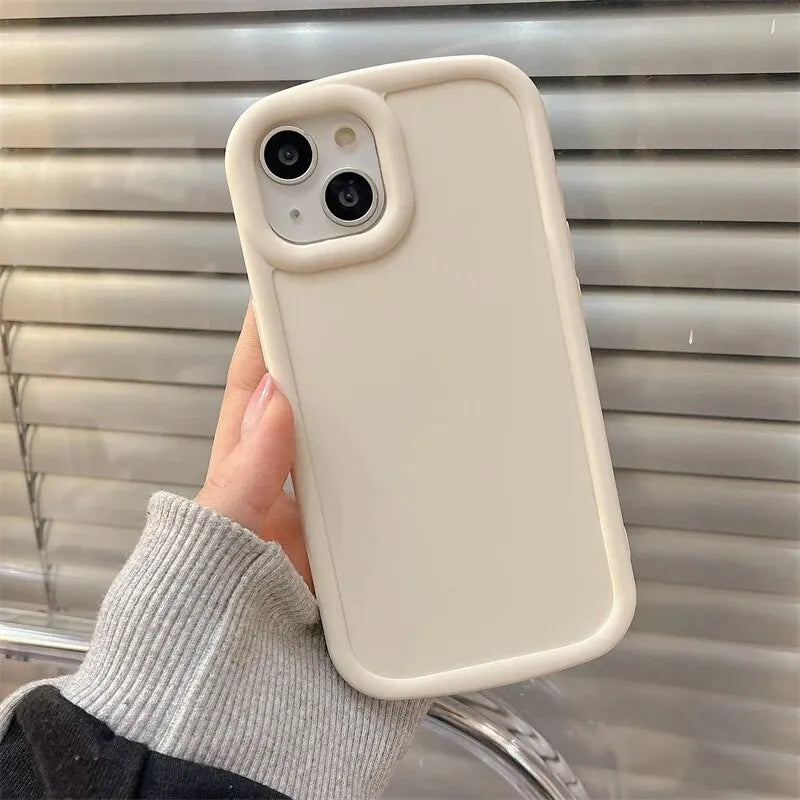 Luxury Matte Soft Candy Phone Case For iPhone 14 13 12 11 Pro Max Plus X Xs XR Max Shockproof Bumper Soft Silicone Cases Cover