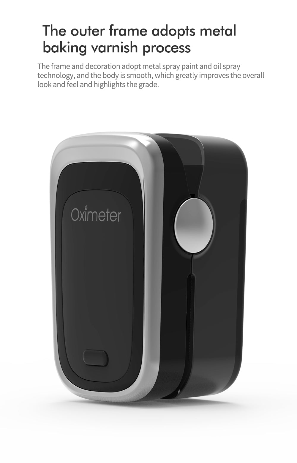 Kiuzou Medical Portable Finger Pulse Oximeter Blood Oxygen Heart Rate Saturation Meter OLED Oximetro De Dedo Saturometro Monitor