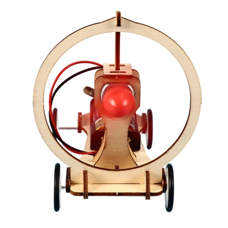 Electric Wind Car Model Physical Experiments Technology Toy Physics Learning Science Educational Set Assemble Model Toy