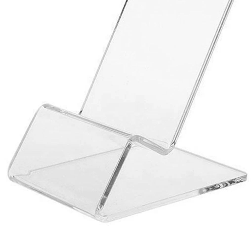 Acrylic Cellphone Rack Indoor Storage Holders Compact Structure Mobile Phone Shelf Shop Use Simple Transparent Display Stand