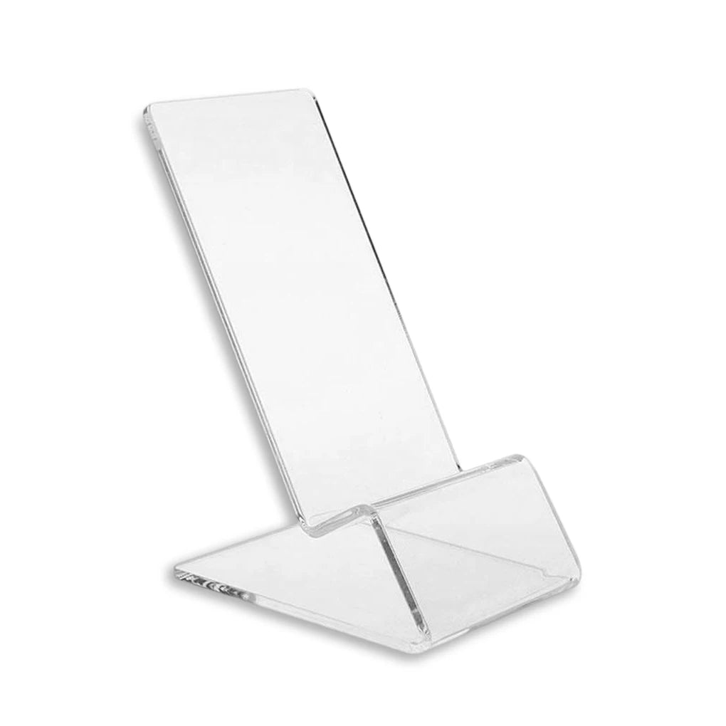 Acrylic Cellphone Rack Indoor Storage Holders Compact Structure Mobile Phone Shelf Shop Use Simple Transparent Display Stand