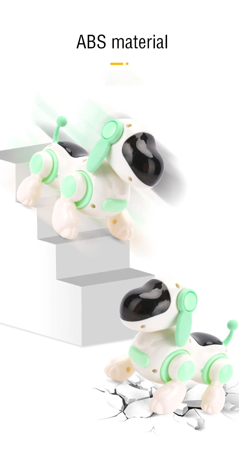 Children's Intelligent Electric Dog Pet Toy Electric Machine Lighting Intelligent Crawling Electronic Dog Toy Children's Gift