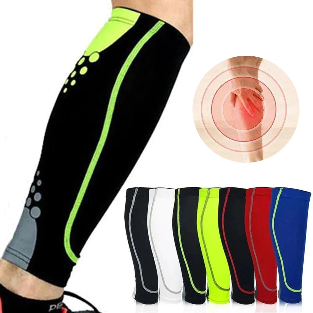 1 PCS Sports Calf Compression Sleeves for Men & Women - Calf Support Leg Compression Socks for Shin Splint & Calf Pain Relief