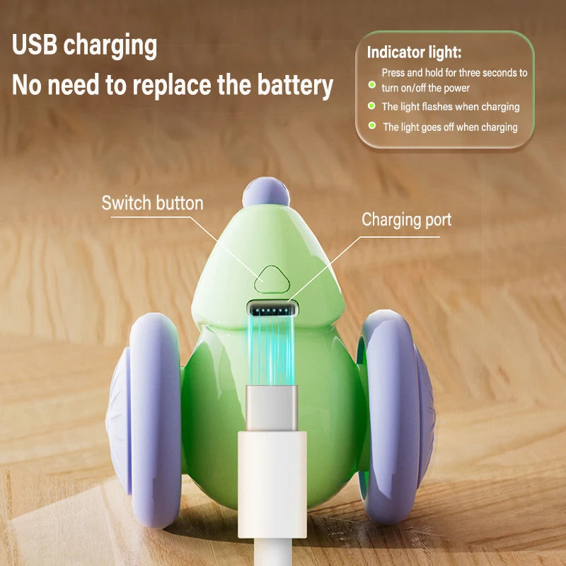 Electric Mouse Car Pet toys Interactive Cat Toy Rechargeable Automatic Teaser with Intelligent Obstacle Avoidance Pet Products
