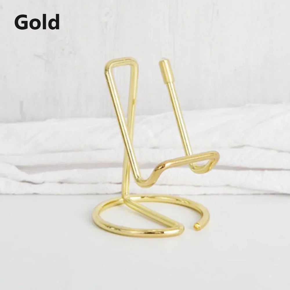 1 Pc Creative Mobile Phone Holder Decorative Desktop Storage Rack Desk Accessories