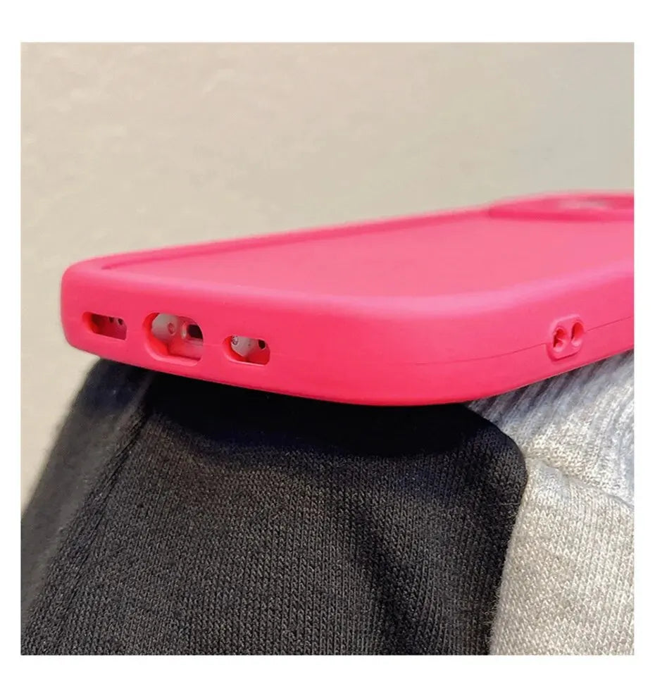 Luxury Matte Soft Candy Phone Case For iPhone 14 13 12 11 Pro Max Plus X Xs XR Max Shockproof Bumper Soft Silicone Cases Cover