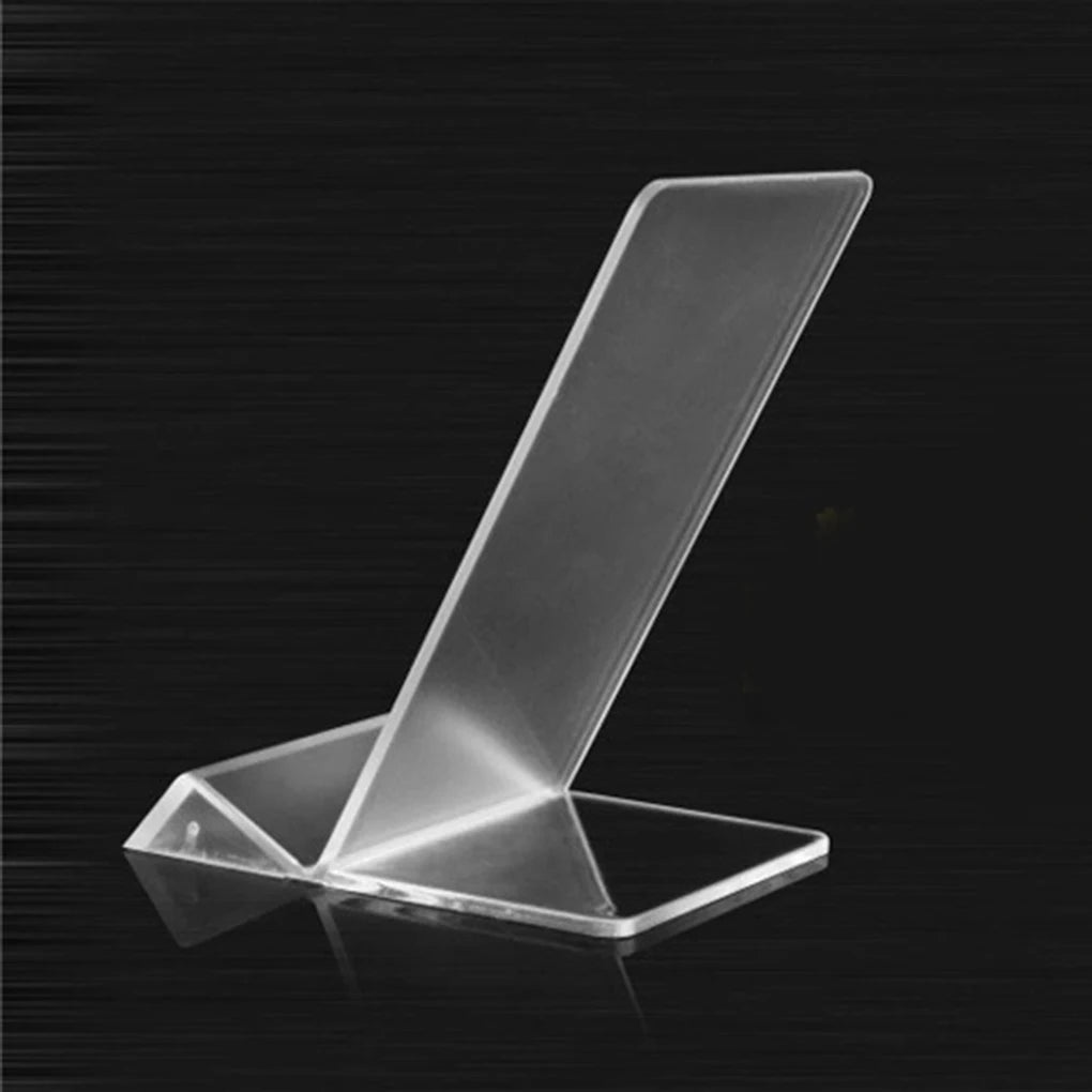 Acrylic Cellphone Rack Indoor Storage Holders Compact Structure Mobile Phone Shelf Shop Use Simple Transparent Display Stand
