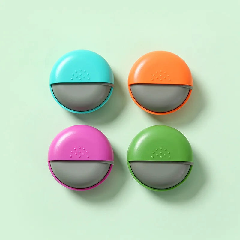 Portable Travel Round Pill Box Mini Spin Pill Organizer Pill Box Spin Pill Organizer Tablet Container Medicine Box