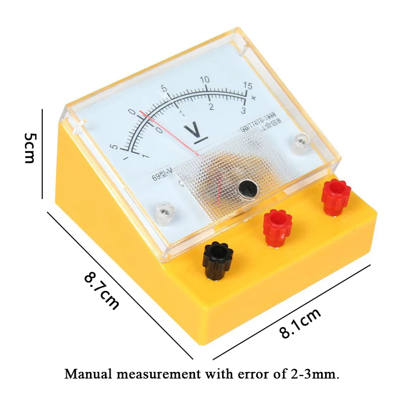 Electric Circuit Learning Kit Physics Electrical Experiment Teaching Aid Ammeter Voltmeter Sliding Rheostat Resistor Science Toy