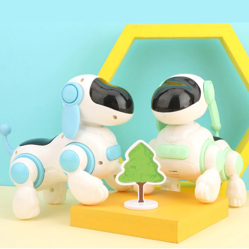 Children's Intelligent Electric Dog Pet Toy Electric Machine Lighting Intelligent Crawling Electronic Dog Toy Children's Gift