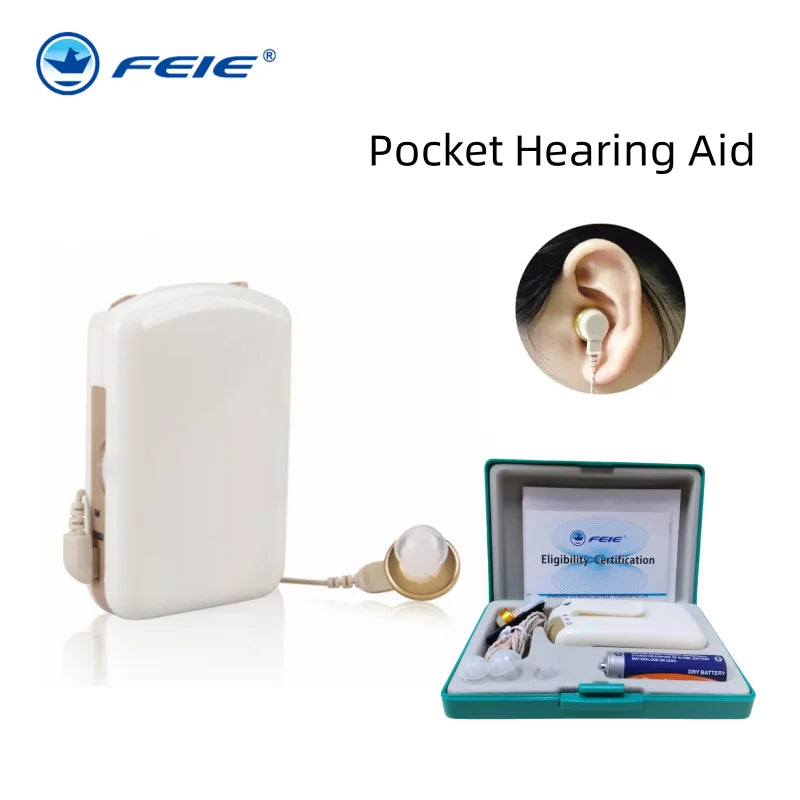 Wired Cassette Digital High Power Hearing Aid For Severe Deafness For The Elderly Hearing aid headset adjustable volume amplifie