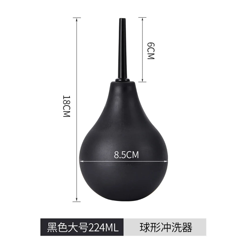 Enema Bulb Syringe Enema Anal Vagina Douche Cleaner Enema Anal Cleaning Container Tools Feminine Hygiene Products 89/160/224ml