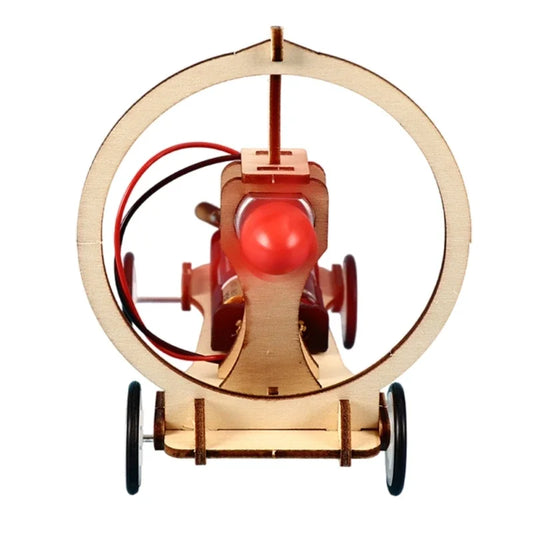 Electric Wind Car Model Physical Experiments Technology Toy Physics Learning Science Educational Set Assemble Model Toy