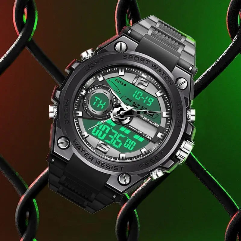 Trendy watches for men, women, teenagers, sports, middle and high school students, luminous electronic watches for students