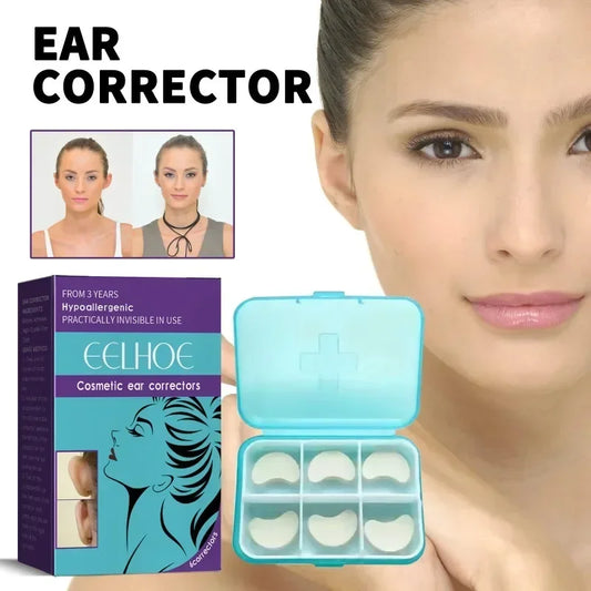 6pcs Ear Patch Corrector Veneer Ear Change Ear Correction Vertical Version Photo V Face Sticker Photo Stereotyped V Face Sticker