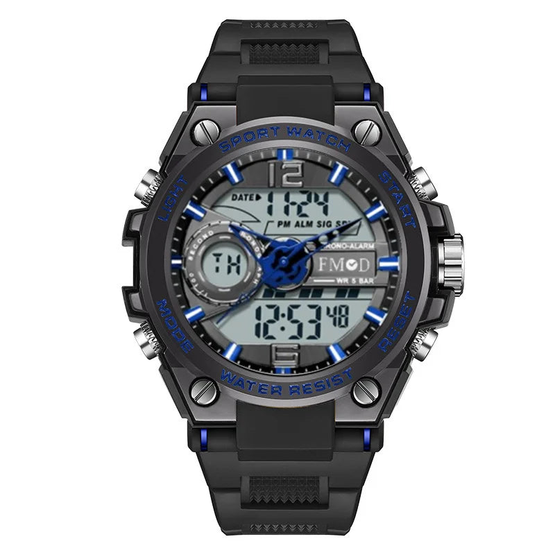 Trendy watches for men, women, teenagers, sports, middle and high school students, luminous electronic watches for students